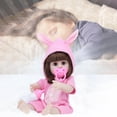 thumbnail image 4 of Muñeca Reborn Wdftyju Juego de simulación Kits de juguete para niñas pequeñas 38cm, 4 of 6