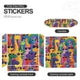 thumbnail image 5 of Decal Skin for PS4 Slim / PS4 Pro / PS4, Whole Body Vinyl Sticker Cover for Playstation 4 Console and Controller (Cute Dinosaur with Sunglasses), 5 of 5