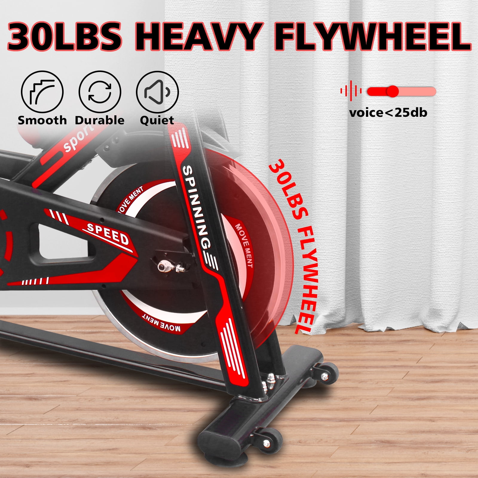 2024 New Cardio Stationary Exercise Bikes For Home With Comfortable Seat Cushion, LCD Display And Tablet Holder, 2-way Adjustable Non-slip Handlebars for Gym