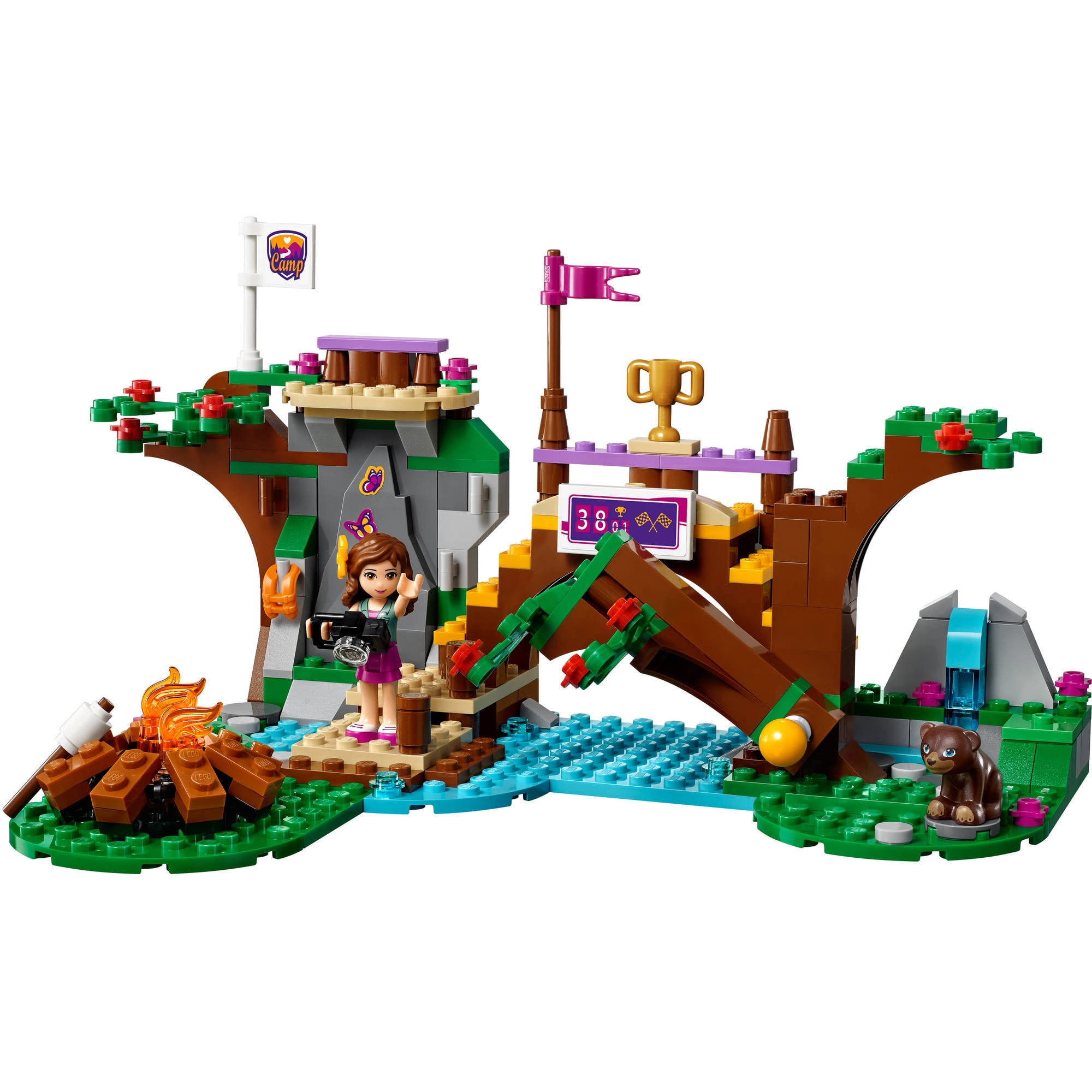 lego friends camping