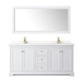 thumbnail image 4 of Wyndham Collection WCV232372DWGWQUNSM70 Avery 72" Free Standing Double Basin Vanity Set -, 4 of 7