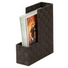 Honey Can Do Woven Magazine File, Espresso (Pack of 3)