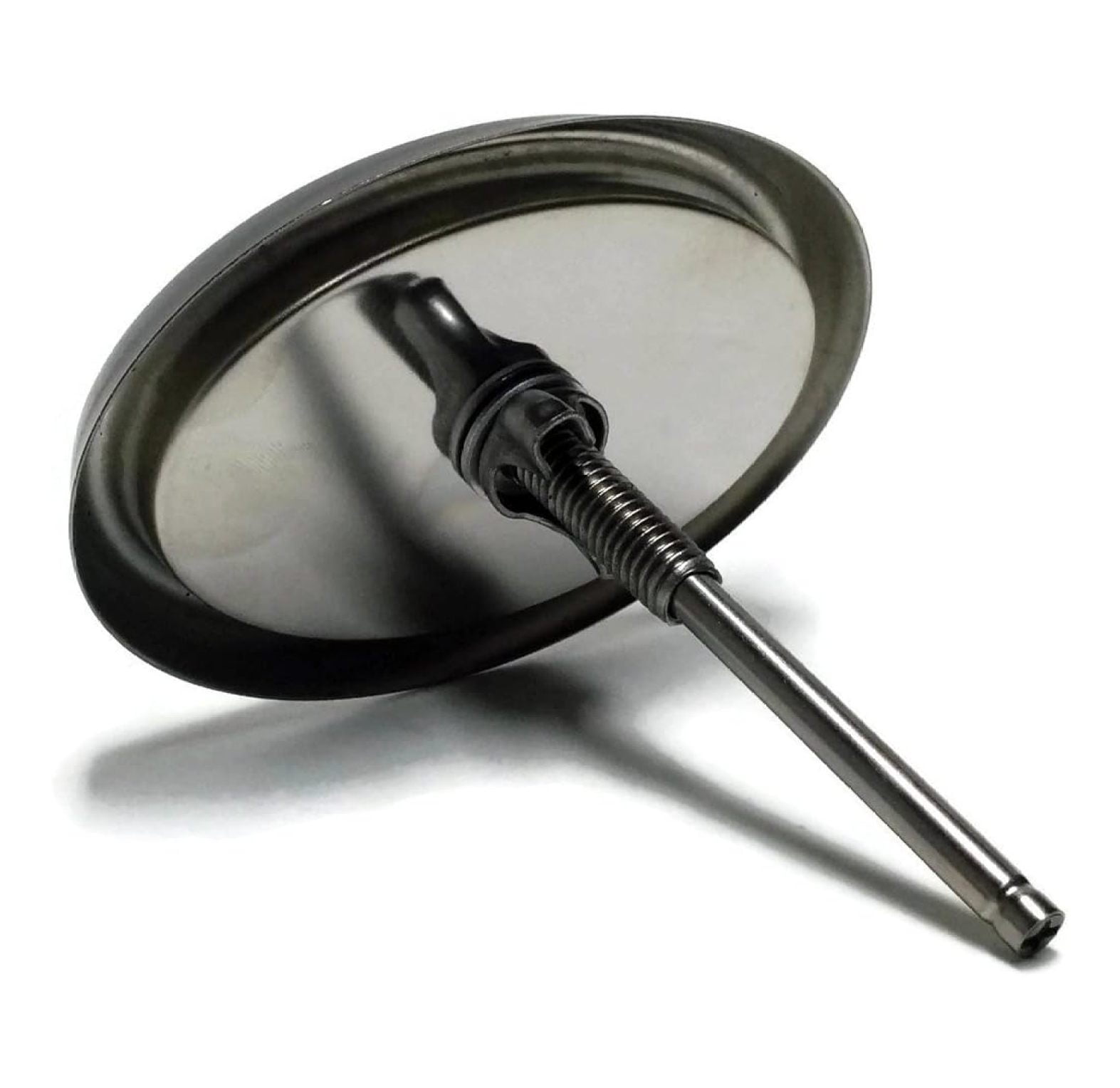 Grill Thermometer and Bezel Combo forCeramic Grills - Now 200% Larger and Ability to Calibrate