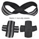 thumbnail image 3 of Figura 8 Correas de Levantamiento de Peso Correas de Levantamiento de Pesas con Soporte de mu?eca Powerlifting Correa para la mu?eca Pull-ups Correa para la mu?eca para Crossfit, Fitness (S) Ecomeon  no, 3 of 6