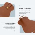 thumbnail image 3 of Minkissy Étui de Support de Guitare en PU Marron Organisateur Pliable Portable pour Accessoires d'Instruments, 3 of 8