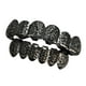 thumbnail image 3 of Boca de metal de cobre personalizada con 6 flores superiores e inferiores talladas para Joker, Halloween Negro, 3 of 6