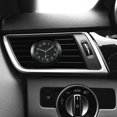 thumbnail image 3 of Universal Car Dashboard Clock Air Outlet Clock Car Electronic Noctilucent Quartz Clock Luminous Pointer For Auto Interior Decoration (Black), 3 of 4