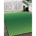 thumbnail image 3 of Ahgly Company Machine Washable Indoor Rectangle Transitional Deep Emerald Green Area Rugs, 7' x 9', 3 of 7