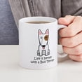 thumbnail image 4 of CafePress - Bull Terrier Mug - 11 oz Ceramic Mug - Novelty Coffee Tea Cup, 4 of 4