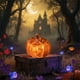 thumbnail image 5 of Halloween Decorations LED Luminous Pumpkin Lanterns Holiday Props Desktop Ornaments, 5 of 6