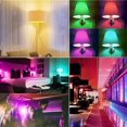 thumbnail image 2 of HAOAN LED Color Changing Light Bulb with Remote Control - 16 Different Color Choices Smooth  Fade  Flash or Strobe Mode - Smart Remote Lightbulb - RGB & Multi Colored - Makes a Perfect Gi, 2 of 10