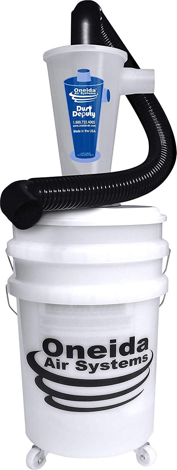 Oneida Air Systems  Dust Deputy Deluxe Wet/Dry Vac Cyclone Separator Kit  2 in. 