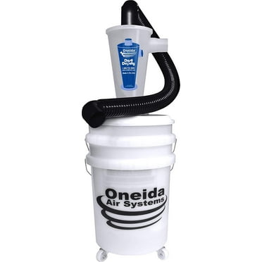 Oneida Air Systems Dust Deputy Deluxe, 5 gallon, 125 CFM, 2 HP, Electric Corded, Vacuum Cleaner