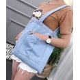 thumbnail image 2 of CoCopeaunt Women's Fashion Denim Shoulder Bag Large Hobo Retro Top Handle Bag Satchel, 2 of 4