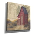 thumbnail image 2 of Epic Graffiti 'Folk Art Outhouse II' by Pam Britton, Canvas Wall Art, 12"x12", 2 of 2