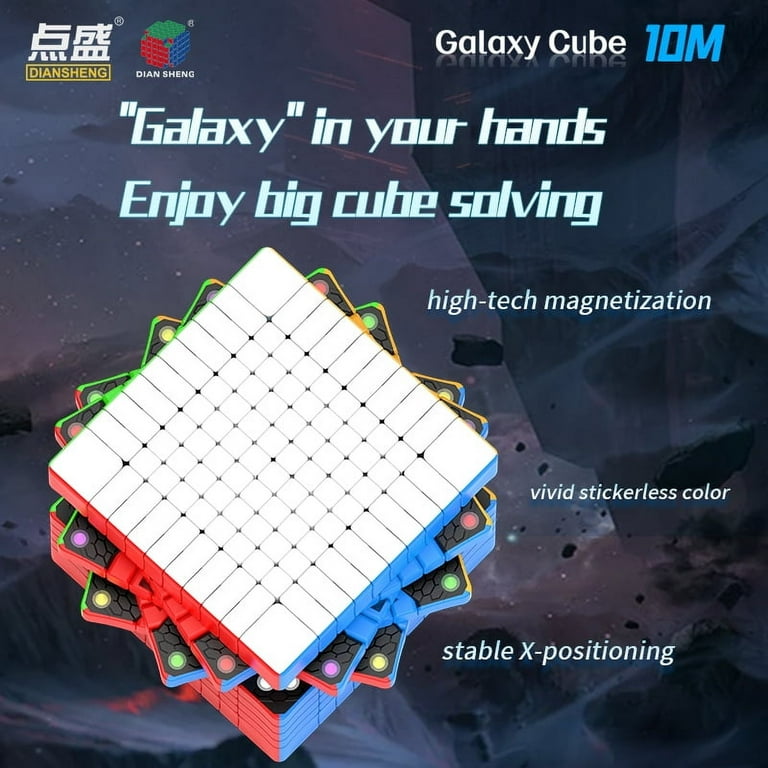Vdealen Speed Cube Magique 3x3x3 Cube de Vitesse, 2.2 Pouce sans