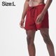 thumbnail image 2 of Pantalones cortos rojos Pantalones de entrenamiento para correr Fitness Casual, 2 of 6
