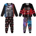 thumbnail image 2 of Skibidi-Conjunto de pijama para niños, ropa de dormir con estampado de dibujos animados, de manga larga, para ocio, para Halloween, 2 of 4