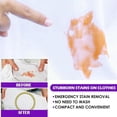 thumbnail image 6 of Graceful Stain Remover, Active Enzyme Laundry Stain Remover Purple Bottle, Stubborn Stain Cleaner Oil Remover, Stain Remover for White Clothes, Active Enzyme Clothing Stain Remover (Purple 120ml,2), 6 of 8
