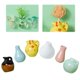 thumbnail image 4 of Funny Mini Jarrón Magnets Vase Forra Set 3D Ceramic (M), 4 of 9