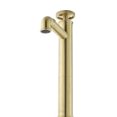 thumbnail image 3 of Avallon Single Hole, Single-Handle Wheel, High Arc Bathroom Faucet in Brushed Gold, 3 of 11