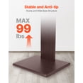 thumbnail image 4 of VEVOR Support de Téléviseur sur Pied, Support Pivotant pour Téléviseur Pouvant Supporter jusqu'à 99 Lb pour Écrans de 32 à 70 Po, 4 of 9