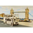 thumbnail image 5 of London Bus Kit - Mechanical 3D Puzzle by Wooden City, 5 of 5