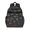 Mushroom and Dots Black Pattern, variant on Mushroom and Moon Black Pattern Cute School Backpack Bag for School with Padded Back and Adjustable Shoulder Straps 15.25"x11.5"x5.25"