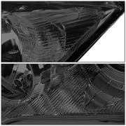 DNA Motoring For 2007-2011 Honda CRV JDM Smoked Clear Projector Headlight Pair Replacement