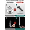 thumbnail image 3 of Langgg Wall-Mounted Faucet With Spray 2-In-1 360° Easy Installation, Convenient Corrosion-Resistant, Suitable For Home silver, 3 of 6