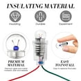 thumbnail image 4 of Shisuyan 10pcs Mini Light Bulbs Laboratory Science Experiment Light Bulbs Screw Base Bulbs Electrical Circuit Bulbs, 4 of 8