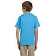 thumbnail image 2 of The Fruit of the Loom Youth HD Cotton T-Shirt - AQUATIC BLUE - XL, 2 of 2