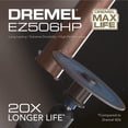 thumbnail image 4 of Disco de corte Dremel Max Life EZ506HP 38,1 mm para metal, 4 of 9
