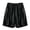 7Black37, variant on CAIVO Women High Waist Shorts Loose Large Size A-Line Shorts Versatile Summer Outdoor Leisure Casual Solid Color Bottoms
