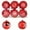 Red, variant on YANHAIGONG Christmas Ball Ornaments Sets,Christmas Balls for Tree Decorations,Christmas Tree Ornaments Balls,Christmas Tree Decorations Ornament Set,6pc 8cm Diamond-shaped Christmas Ball Set