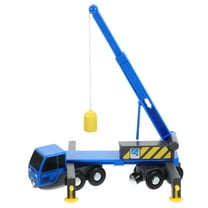 LOLIPPYY Blue Plastic Engineering Truck Toy for Kids with Movable Features and Imaginative Play, Size Mini