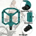 thumbnail image 4 of Motoforti 1Pair Mountain Bike Pedals Non-Slip Bike Pedals Platform Bicycle Flat Pedals 9/16" Blue, 4 of 7