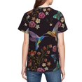 thumbnail image 5 of Fuzoiu Humming Bird Print Youth Short Sleeve T-Shirt,Youth Dry-Fit Active Athletic T-Shirt,Short Sleeve Tops Tees for School, Sports, and Casual Wear, 5 of 6