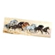 thumbnail image 3 of Retrato de caballo corriendo, pintura sin marco, arte de pared para casa de campo. 20 x 60 cm, 3 of 8