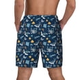 thumbnail image 2 of Lsque Mens Swim Trunks Sea Turtle Pattern - Bathing Suit Compression Liner - Beach Swim Shorts Swimwear - (S-3XL) - Stretch Quick Dry -Medium, 2 of 9