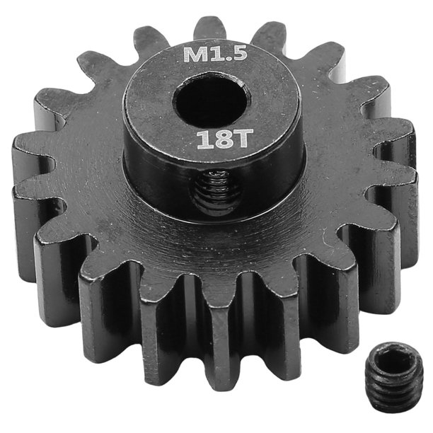 Piñón para coche RC, módulo 1.5, pieza de mejora instalable, accesorios profesionales 18T