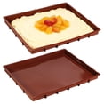 thumbnail image 1 of ZZHZGZ Canada Sale Silicone Baking Tray with Dividers for Easy Demould Lightweight Rectangular Coffee for Baking Cakes and Making Bread At Home, 1 of 3