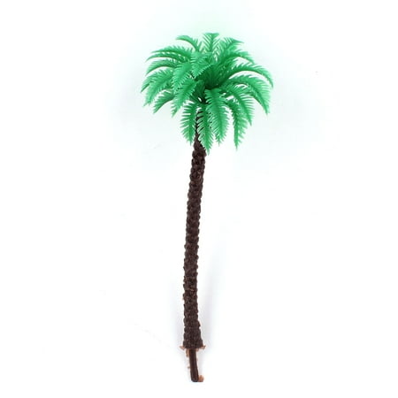 Unique Bargains Building House Garden Park Street Layout Scale Scene Model Coconut Tree