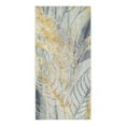 thumbnail image 2 of Unique Loom Outdoor Botanical Collection Area Rug - Winnow (2' x 4' 1" Runner Gray Ivory Yellow), 2 of 11