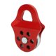 thumbnail image 1 of Bloque de polea de acero de aleación de 6 toneladas para cabrestante, polea para gimnasio, garaje, grúa, camión Rojo, 1 of 9