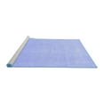 thumbnail image 2 of Ahgly Company Machine Washable Indoor Rectangle Solid Blue Modern Area Rugs, 5' x 8', 2 of 4