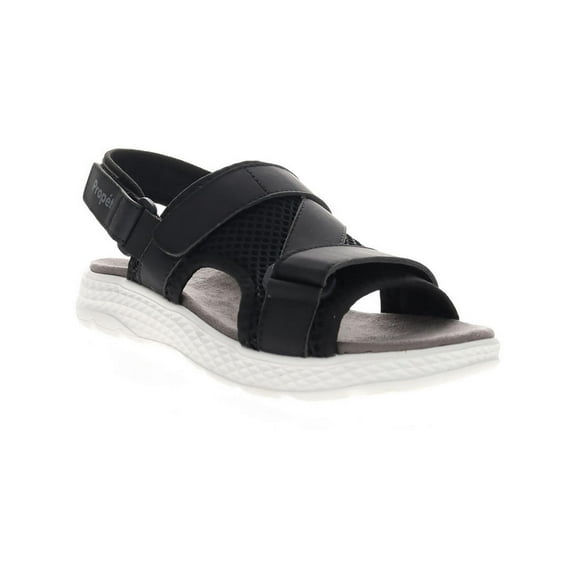Propet Womens TravelActive Sport Open Toe Adjustable Slingback Sandals