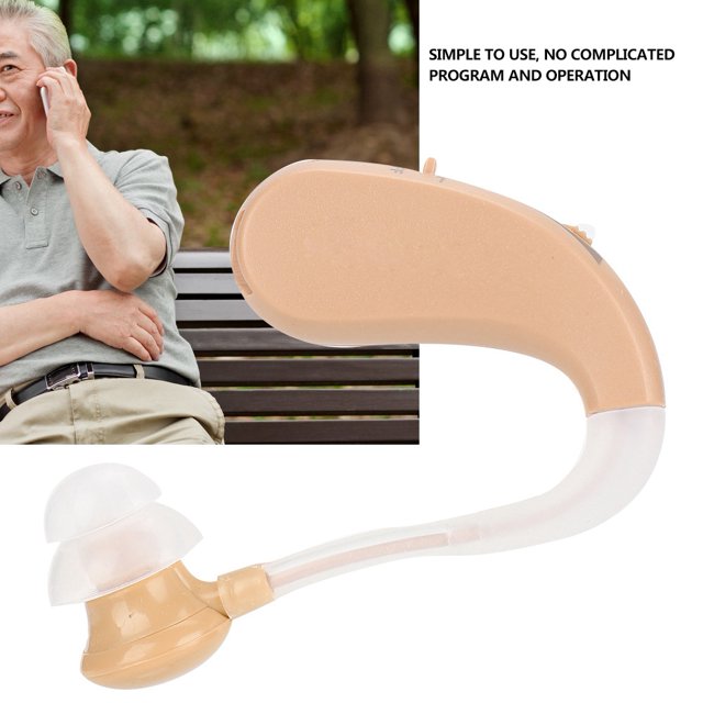 Audífono, Audífono recargable para personas mayores, amplificador de sonido para los oídos, audífono recargable, estética elegante