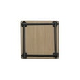 thumbnail image 4 of Regency Kee 30 in. Small Square Breakroom Table- Neo Walnut Top, Black Folding Legs, 4 of 10