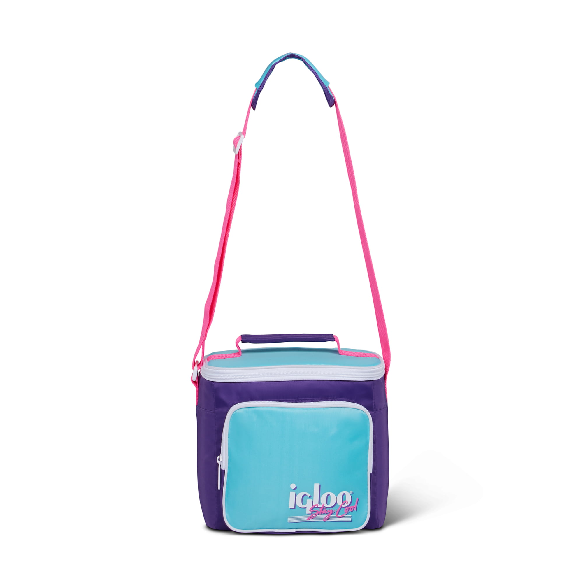 IGLOO® Cooler Lunch Bag Black & Pink NEW